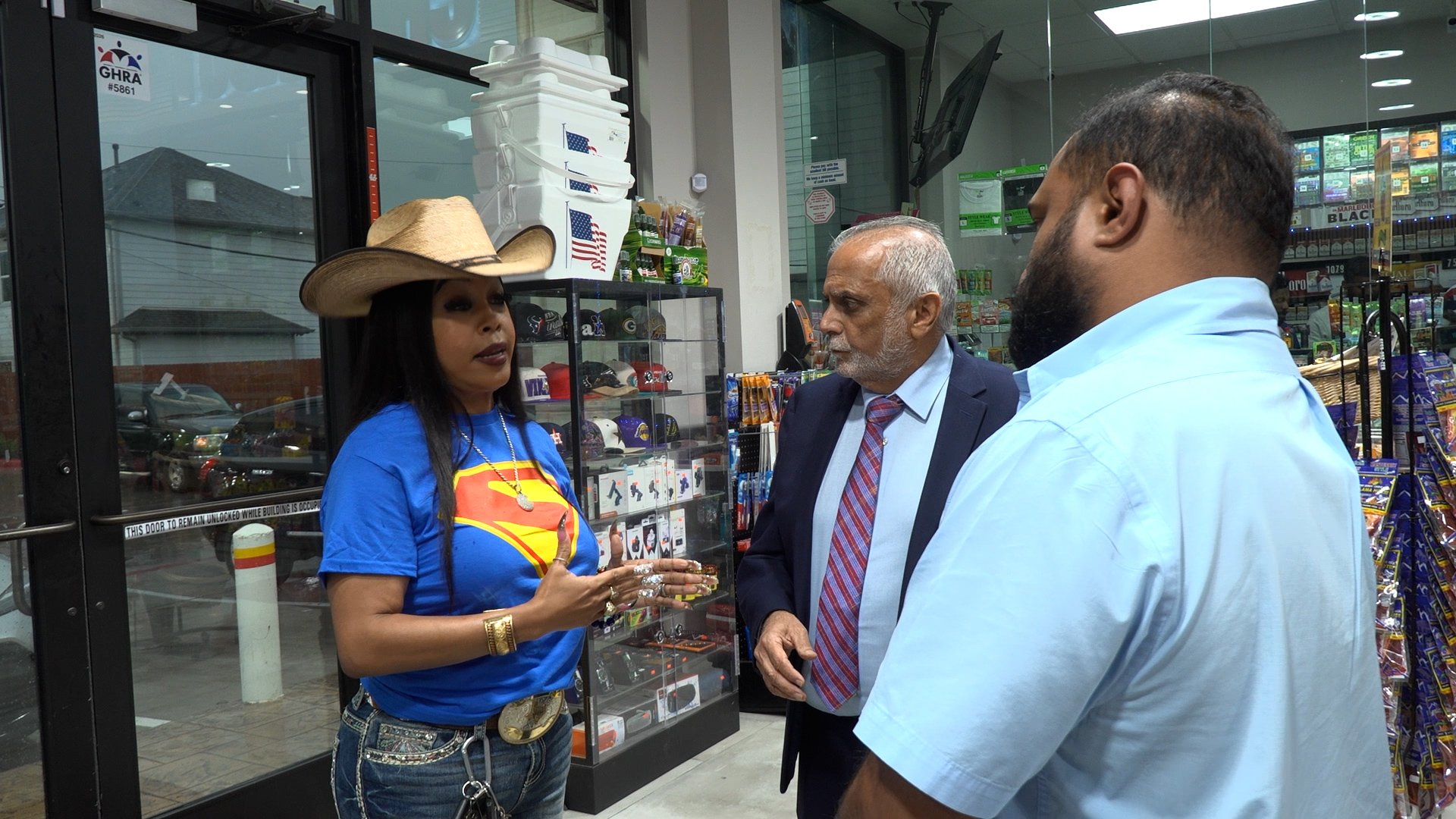Gas station owner meets with Dr. Matthews after fired clerk shares video of child using restroom