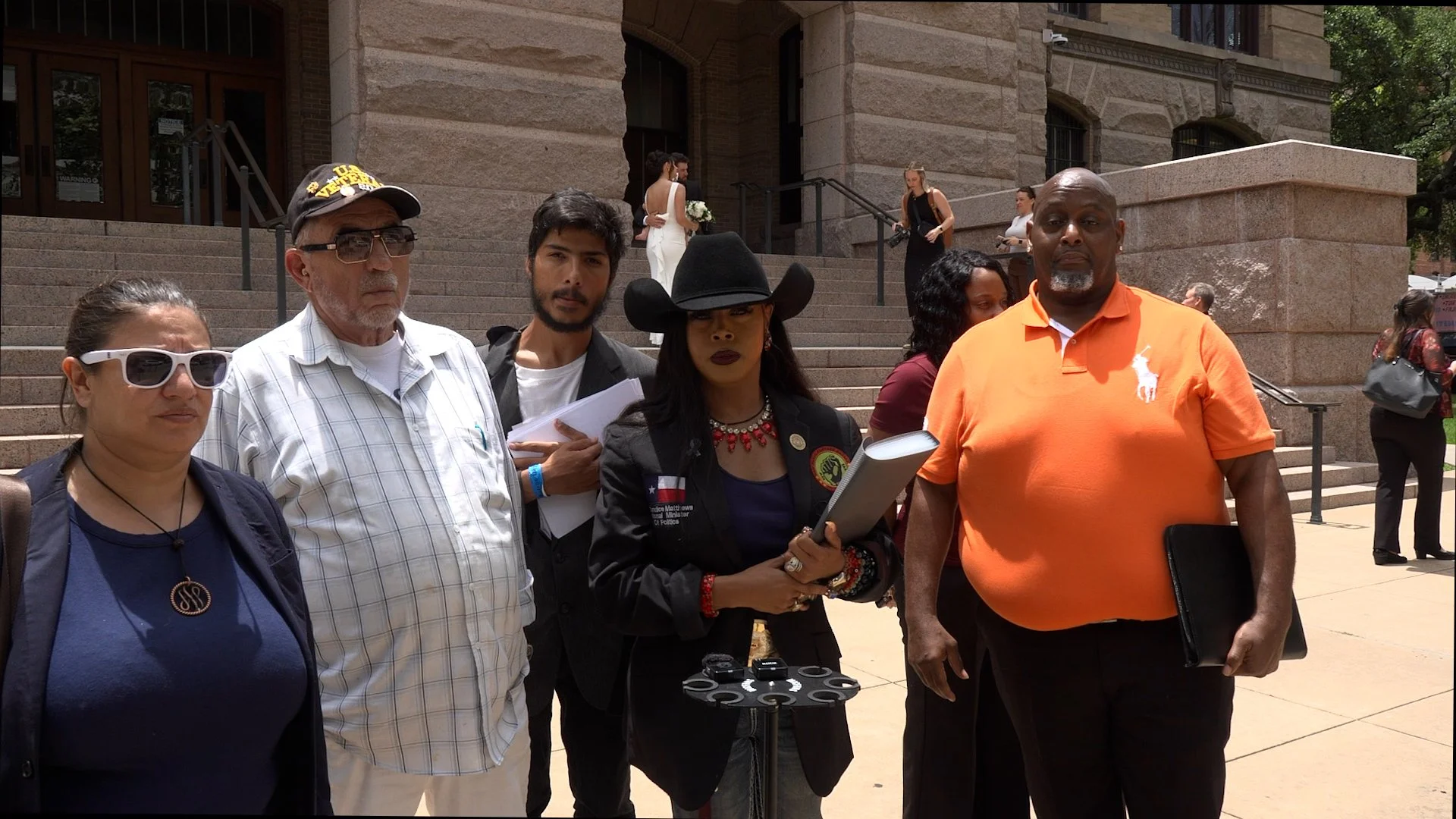 Dr. Matthews holds press conference, alleges court misconduct involving Justice Kristin Guiney