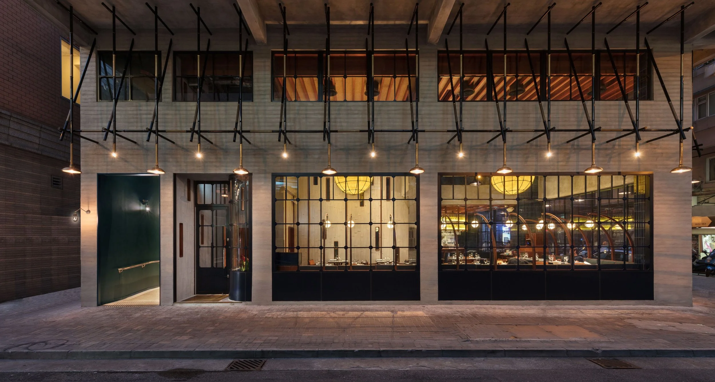 Hong Kong hotel in Wan Chai with Modern Urban Exterior