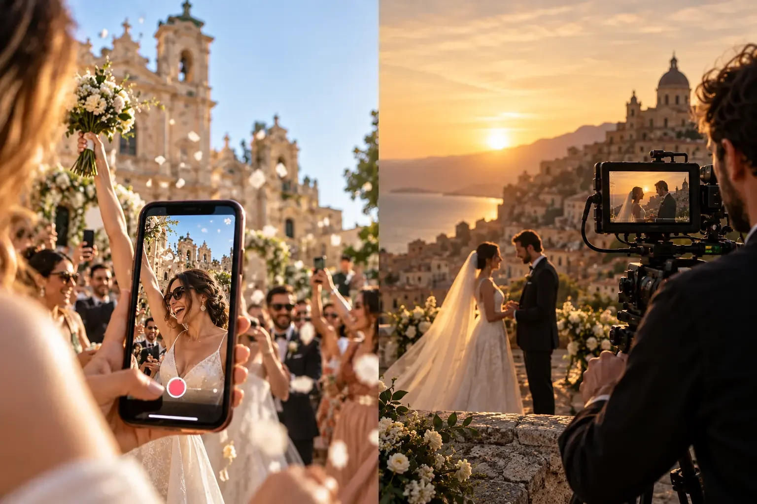 Wedding Content Creator vs Videographer: What You Are Really Buying