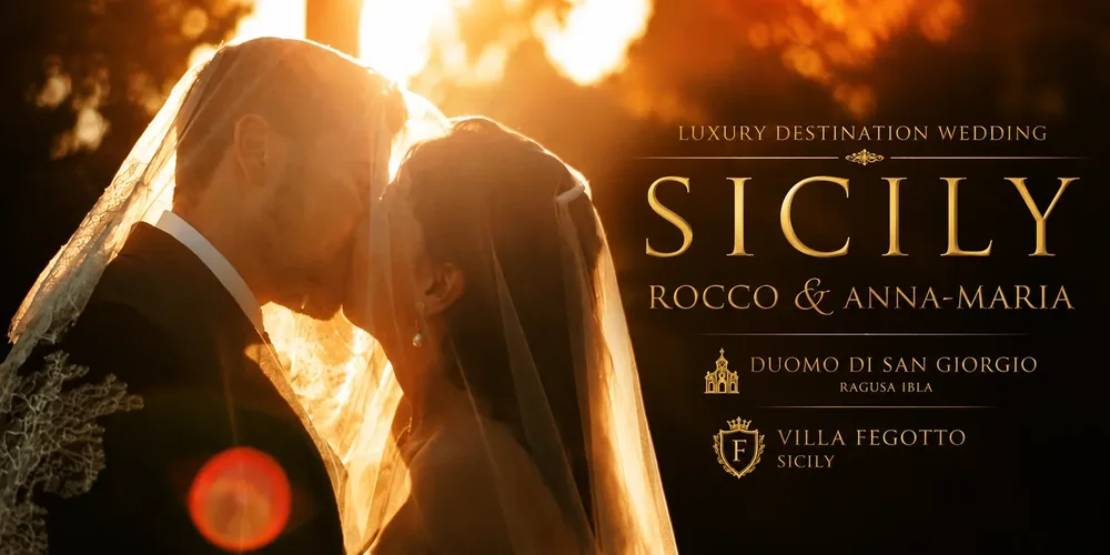 Anna-Maria and Rocco’s wedding film in Ragusa Ibla and Villa Fegotto