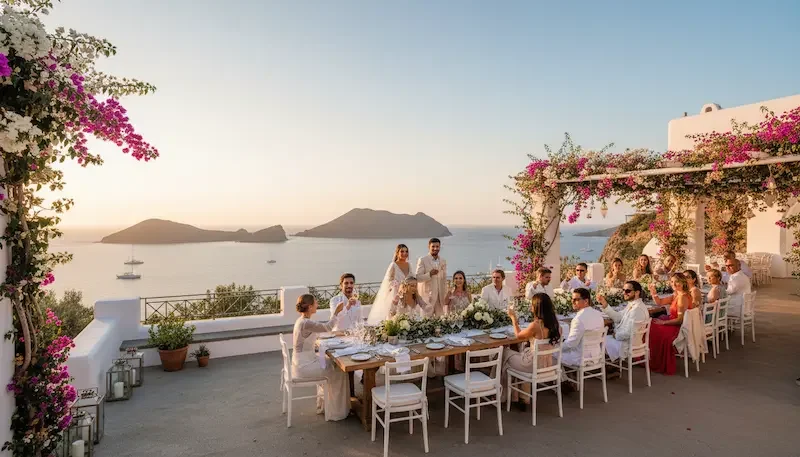 Wedding Videographer in the Aeolian Islands, Sicily