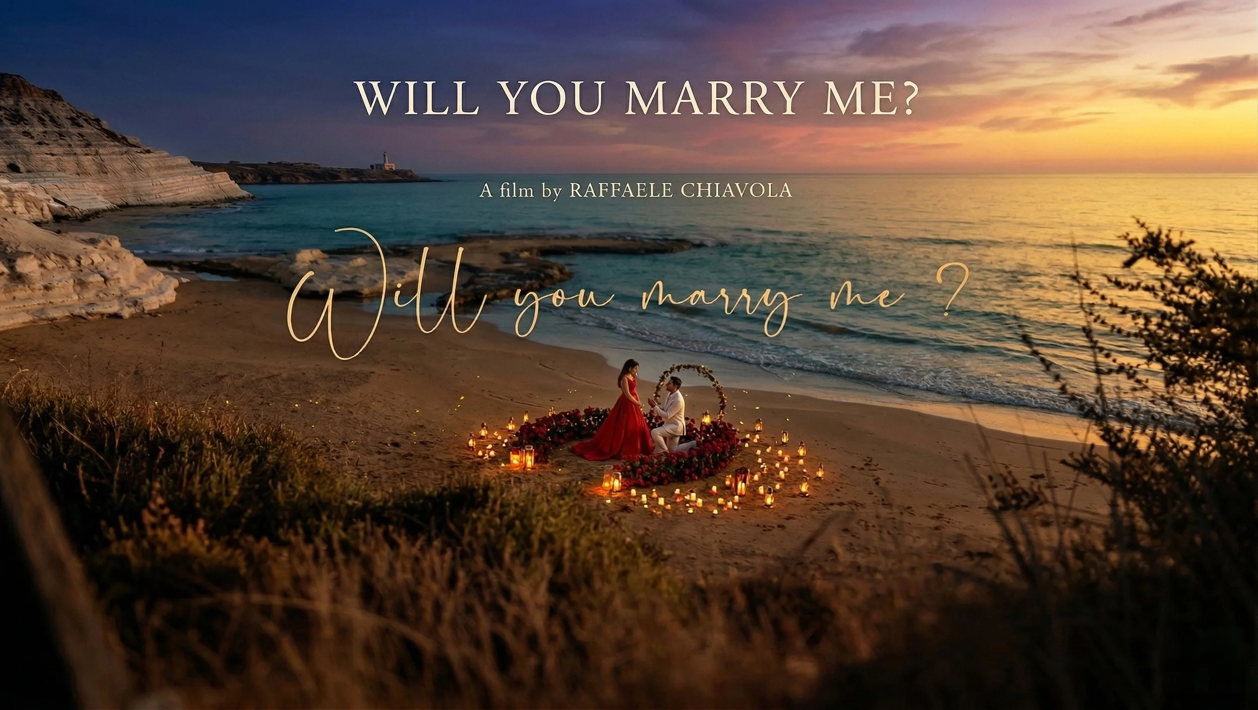 A Surprise Proposal on the Beach — Angelo &amp; Maya | Sicily
