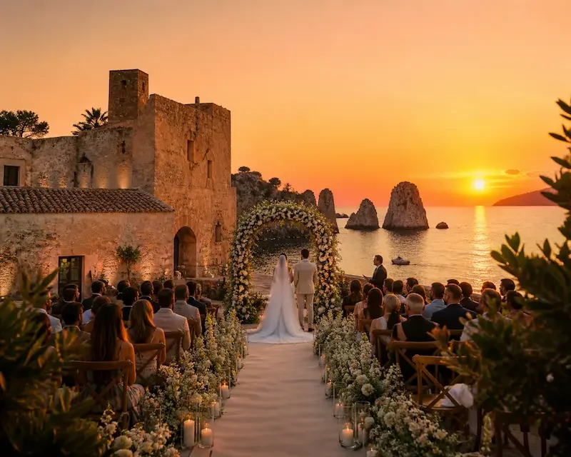Wedding Videographer in Scopello, Sicily