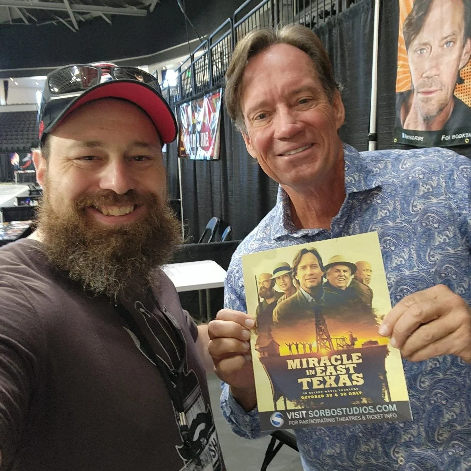 WITH KEVIN SORBO, A CHILDHOOD HERO