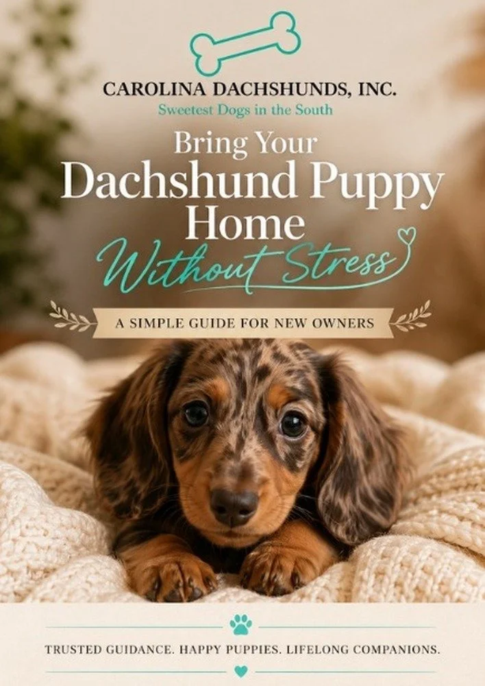 How to Bring Home a Dachshund Puppy Without Stress
