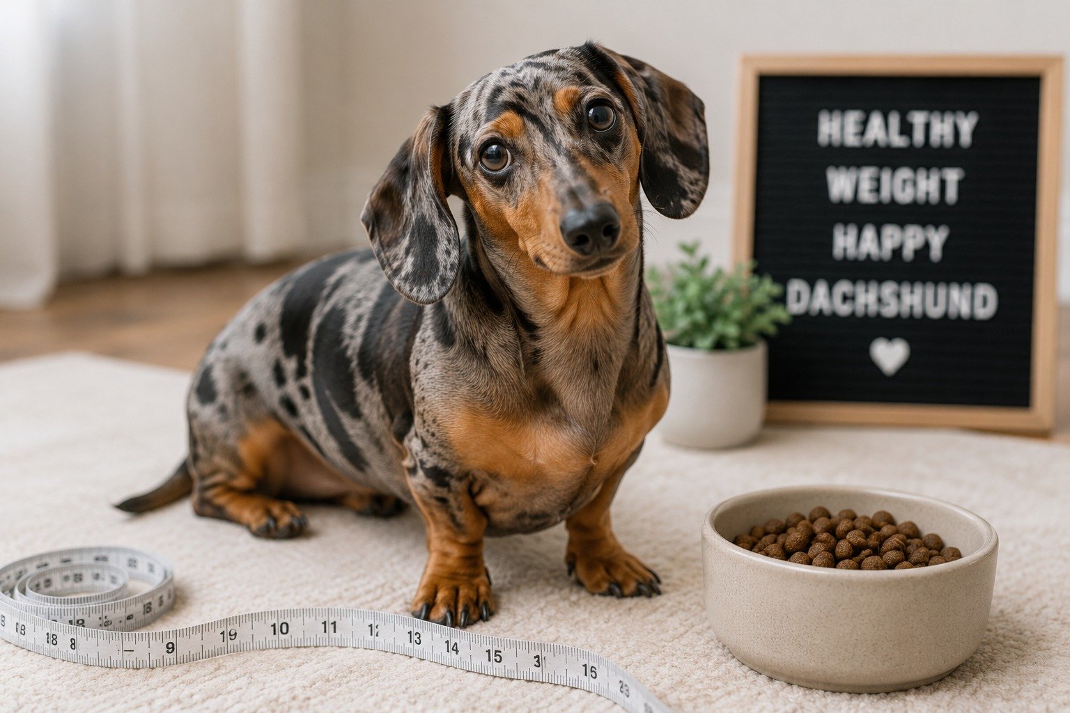 Dachshunds and Obesity: How to Help Your Dachshund Maintain a Healthy Weight
