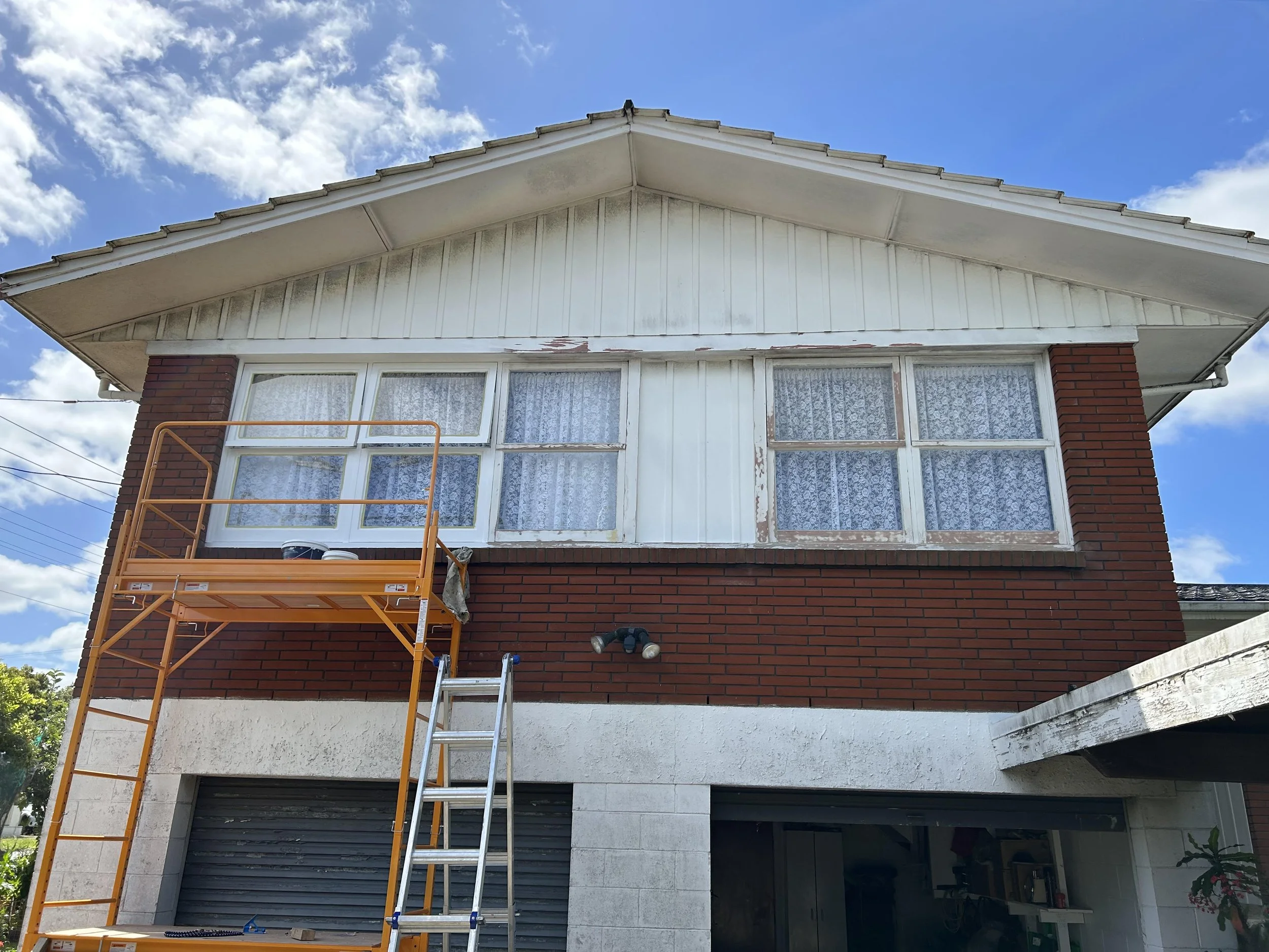 Exterior Window Painting