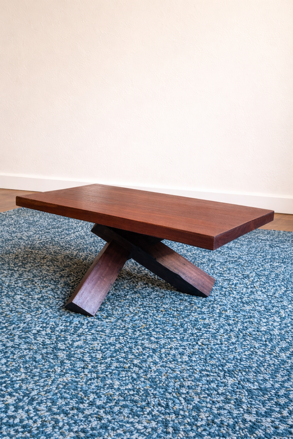 jarrah table. reclaimed stair treds. 