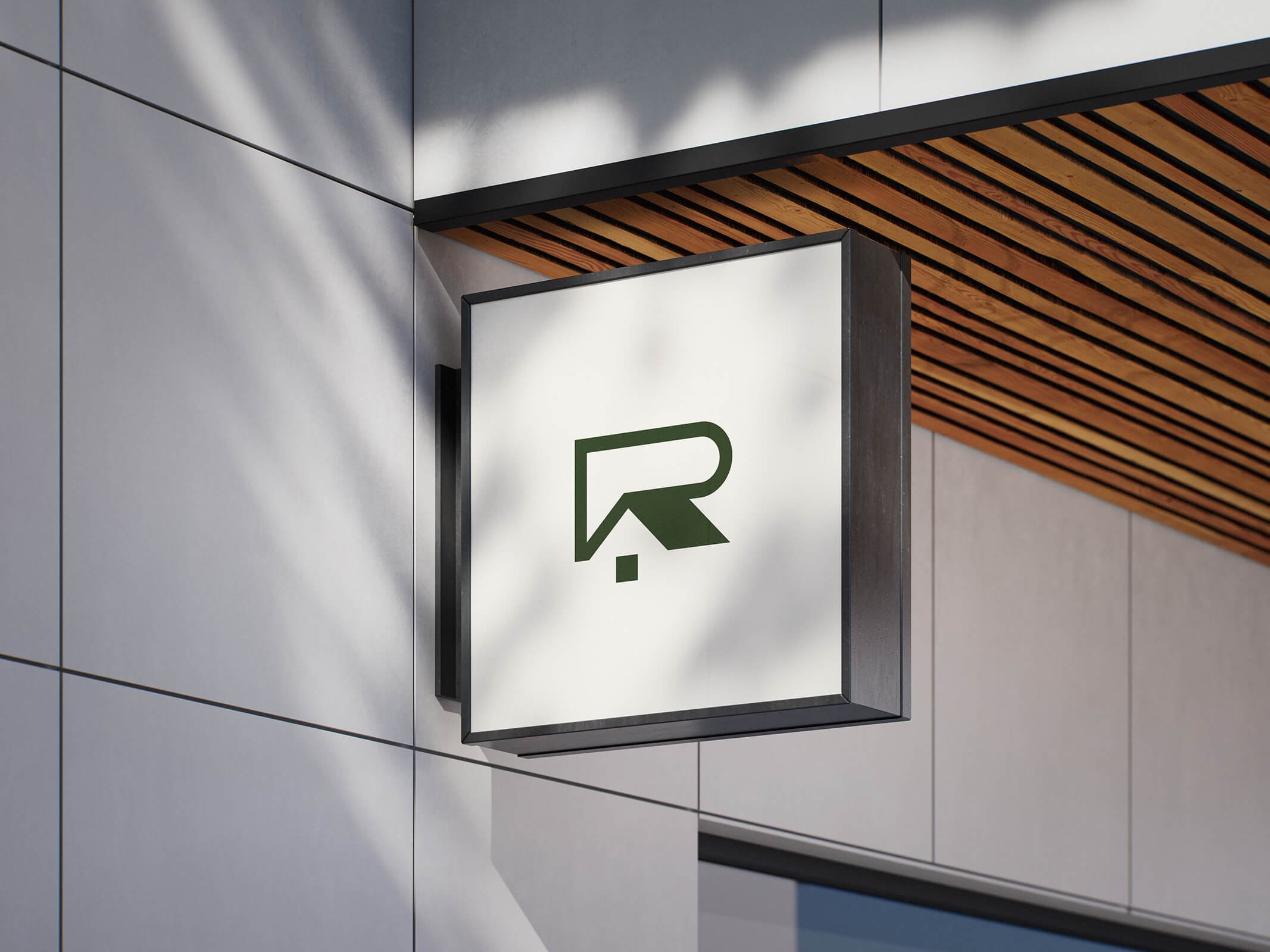 Venkovní cedule značky Rillich.