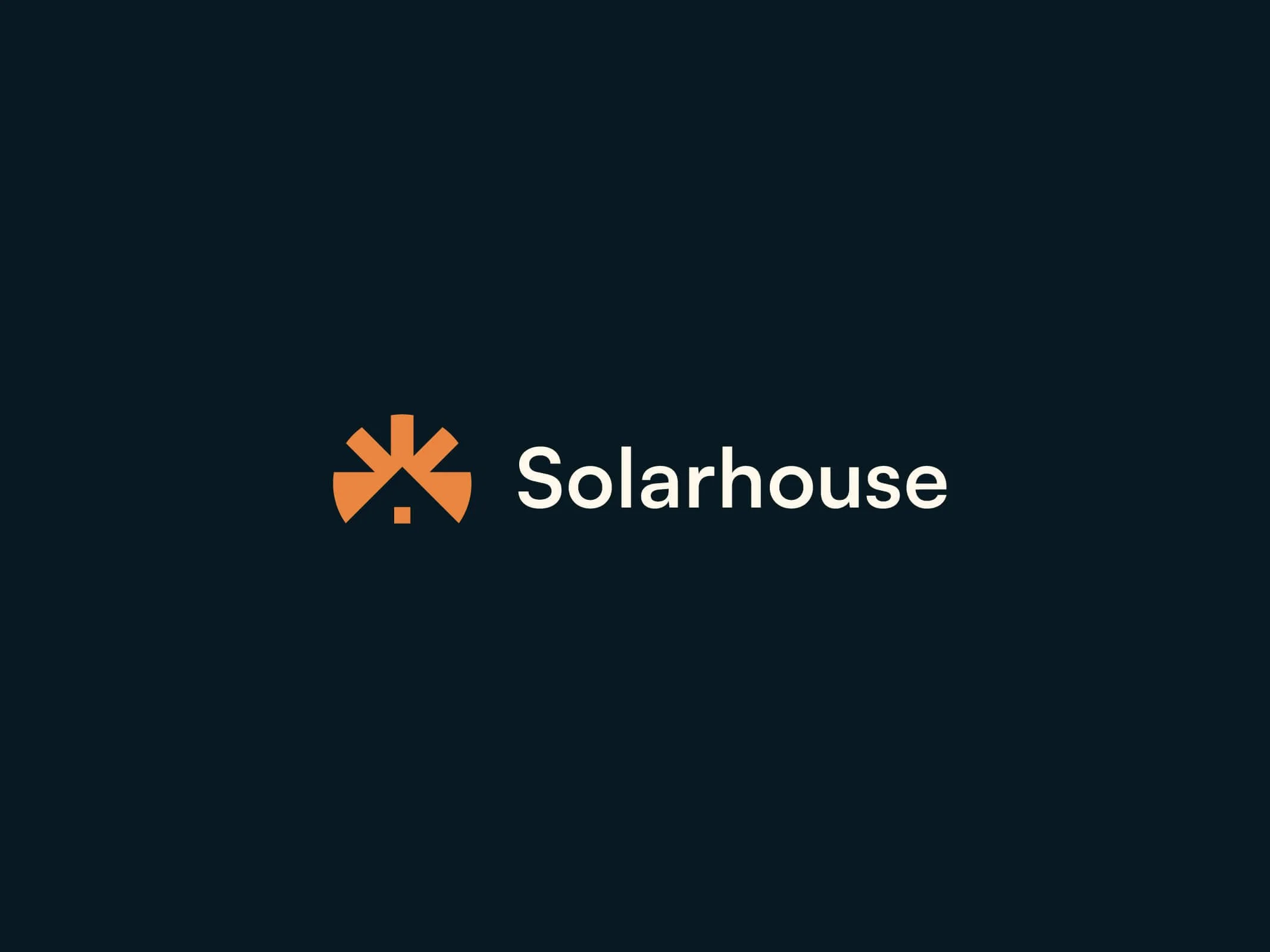 Logo značky Solarhouse.