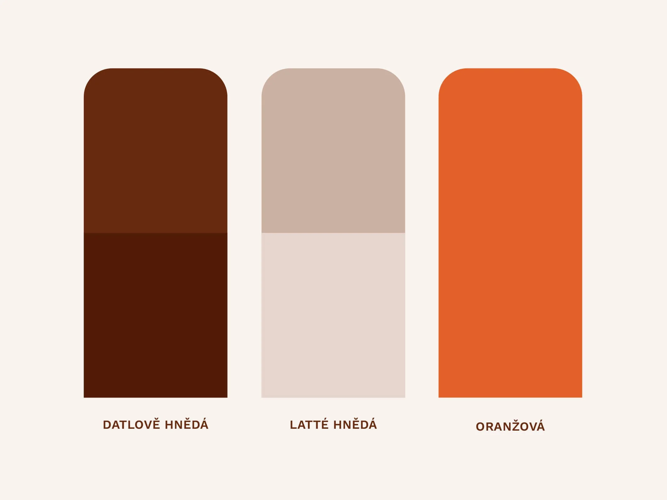 Barevnost značky Datlové pokušení