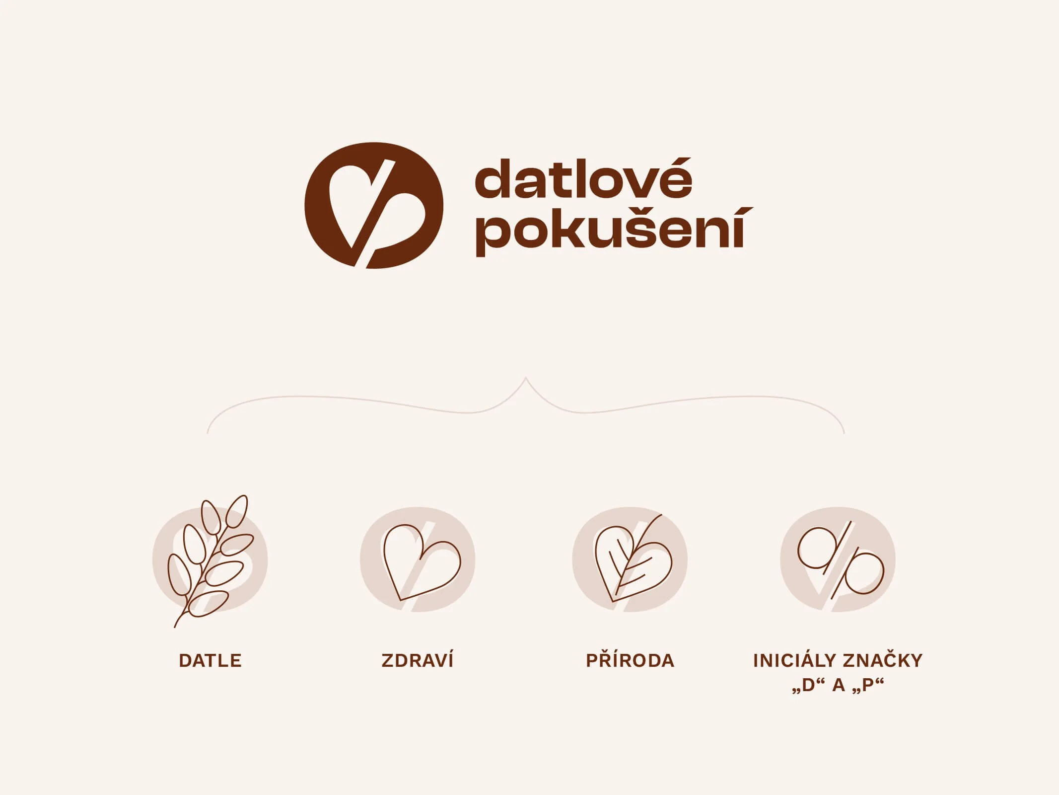 Vizuální rozbor loga Datlové pokušení.