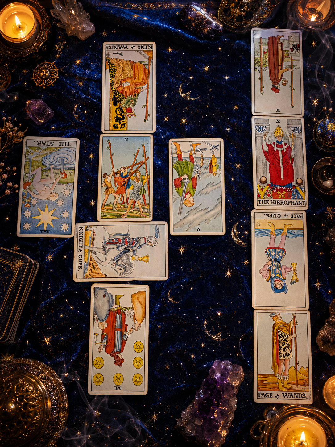 Celtic Cross Tarot Spread & Report