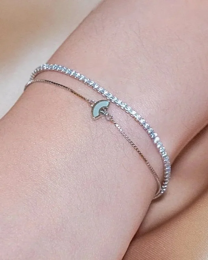 Celestial Aura Fan Bracelet