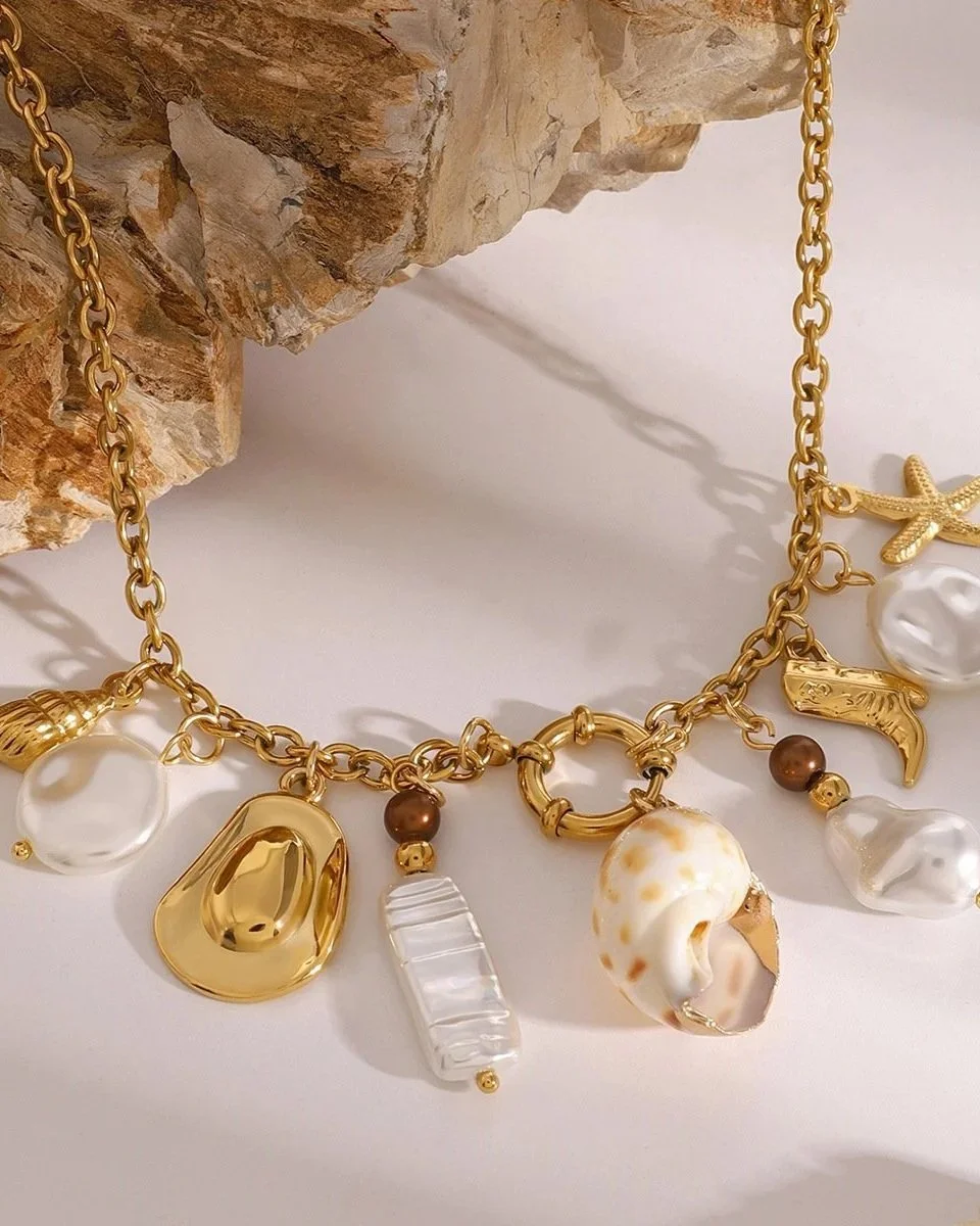 Summer Boho Shell Necklace