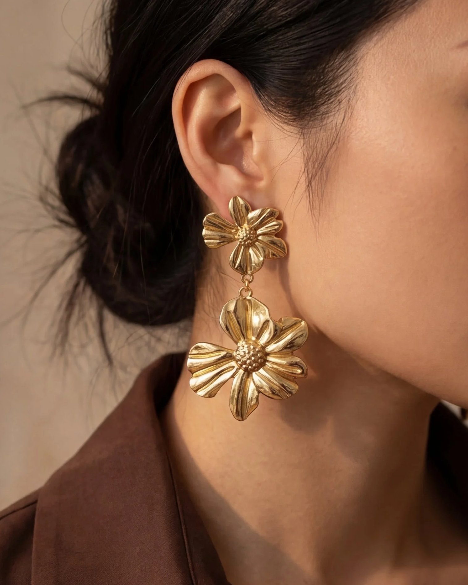 Tropical Bloom Statement Earrings