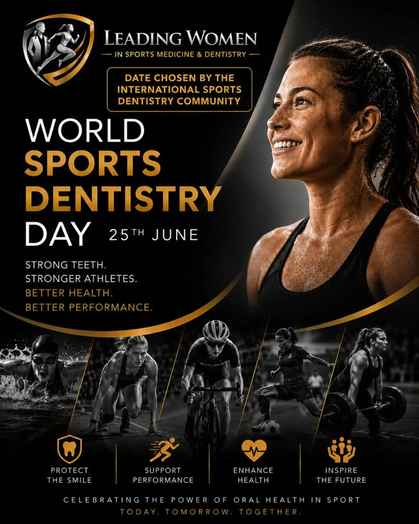 Today, sports dentists worldwide celebrate Sports Dentistry Day&mdash;a day dedicated to a profession that plays a vital role in athlete health, safety, and performance.

Happy Sports Dentistry Day to all professionals who work tirelessly to protect 