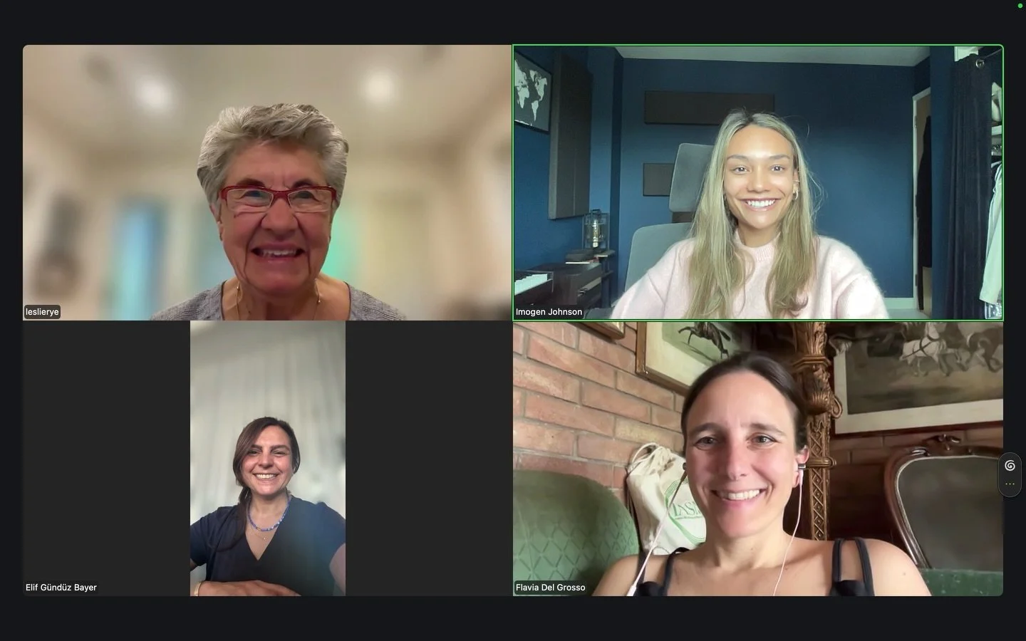 Sunday meetings with the team behind it all.

A catch up with 4 of the founding members, sharing ideas, planning what is next and continuing to build something we are all incredibly passionate about.

From conferences and podcasts to associations and