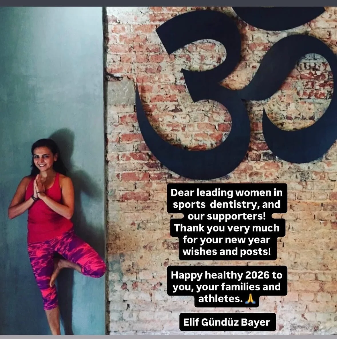 Dear leading women in sports dentistry, and our supporters. Thank you for your support to the leading women group in 2025. Some of you have shared your resolutions and new year wishes . Thank you for your posts. We will achieve much more in 2026 toge