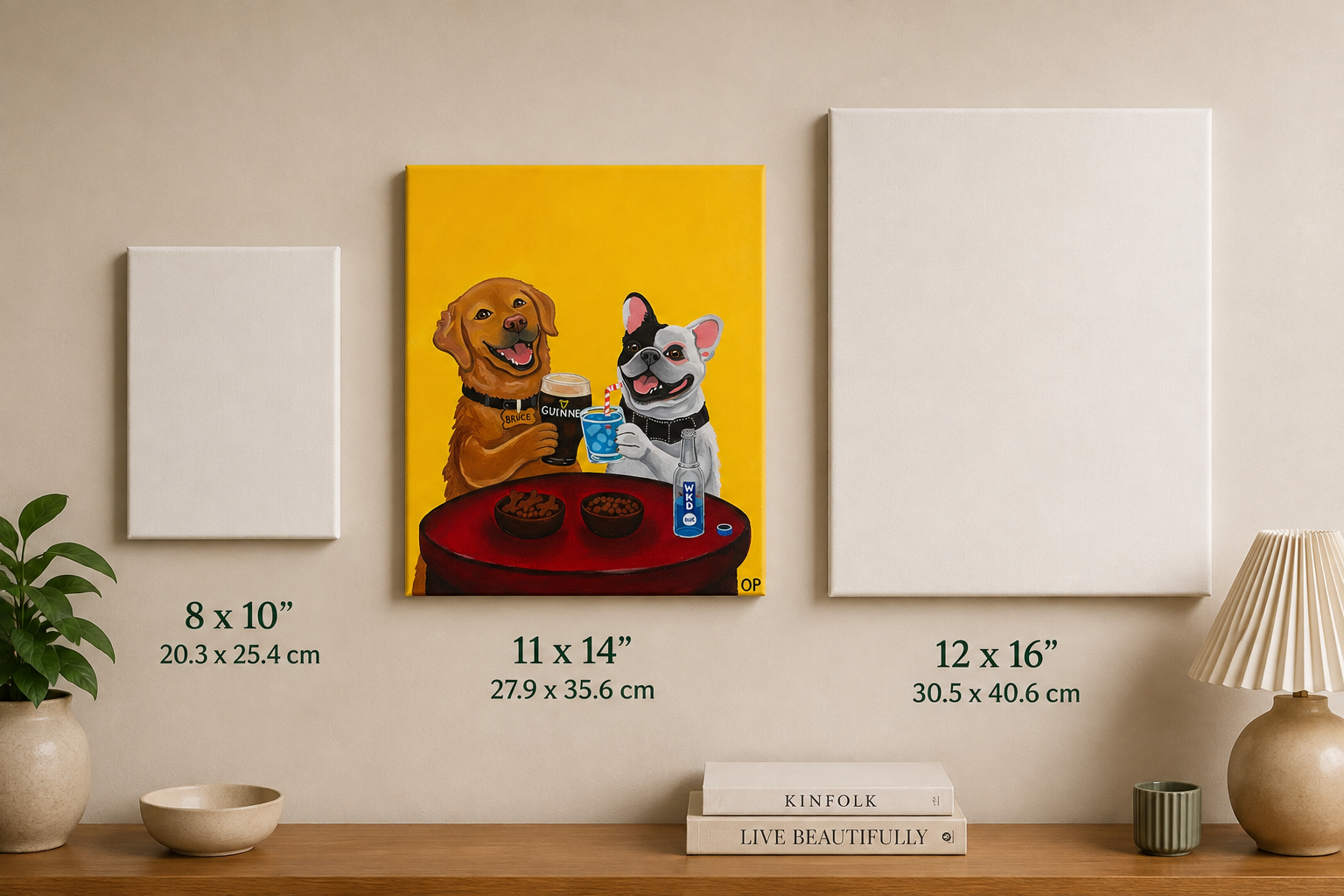 two pets - 11 x 14