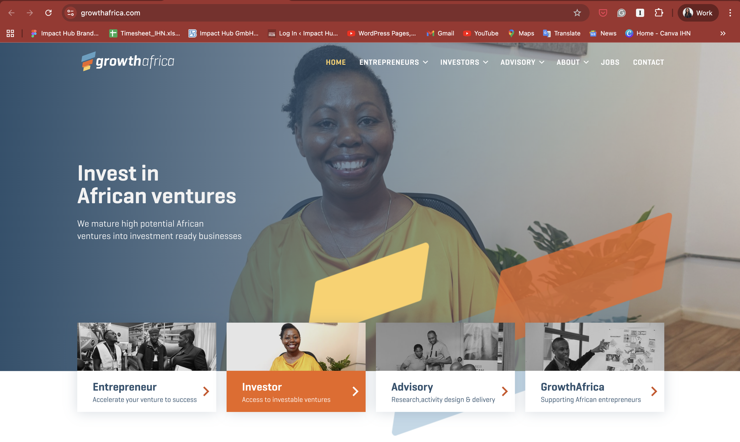 GrowthAfrica Website