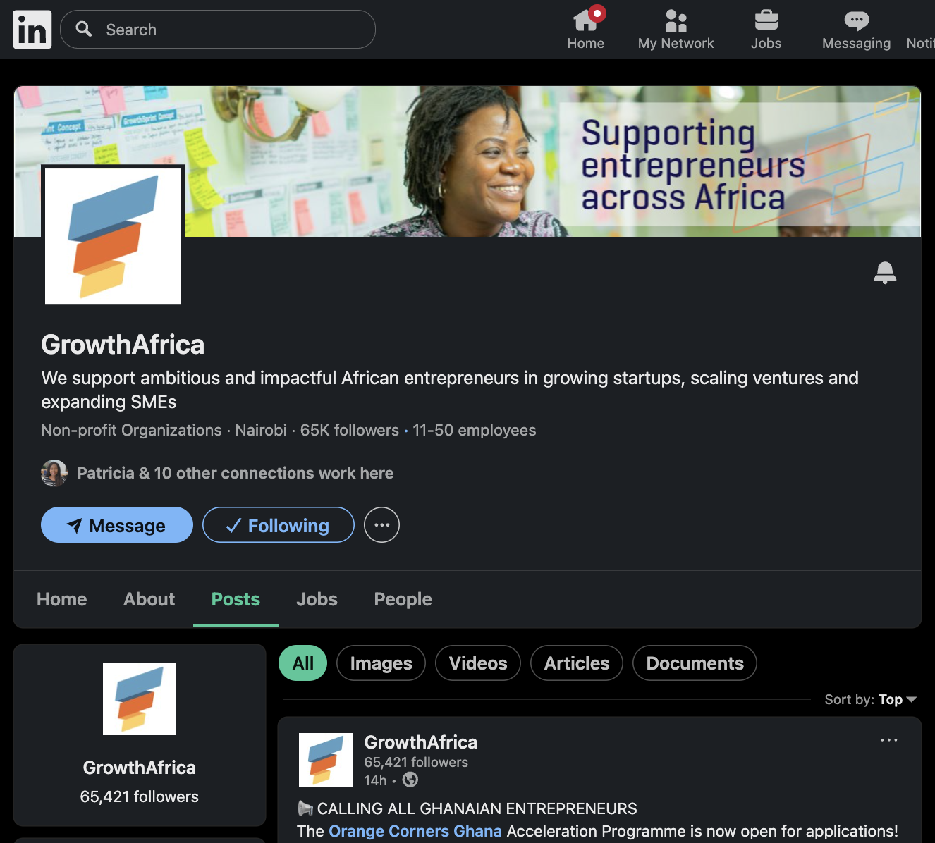 GrowthAfrica Social Media 