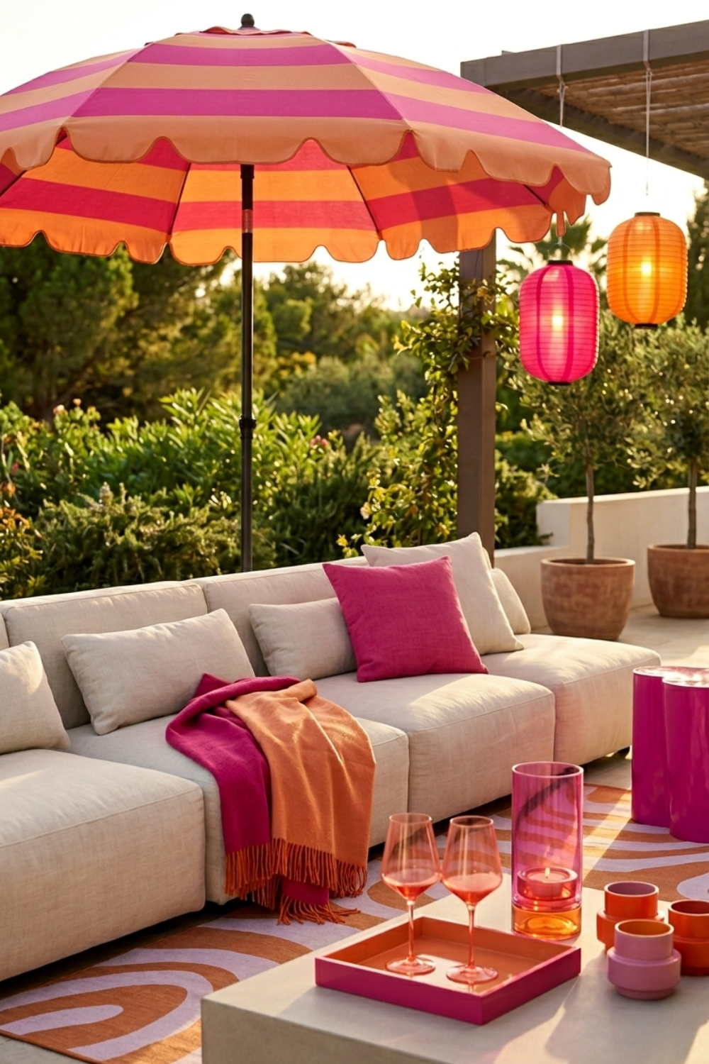 Five Color Combinations to Style Your Terrace This Summer