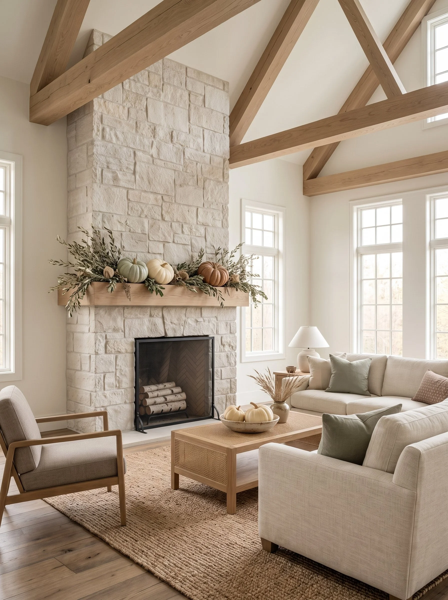 Modern Farmhouse Fall Decor Living Room