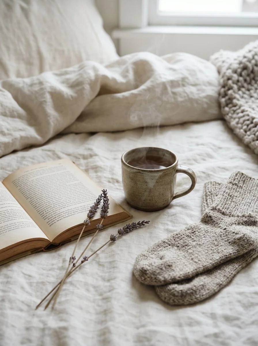 Gifts for Homebodies Tea Linen reading Corner