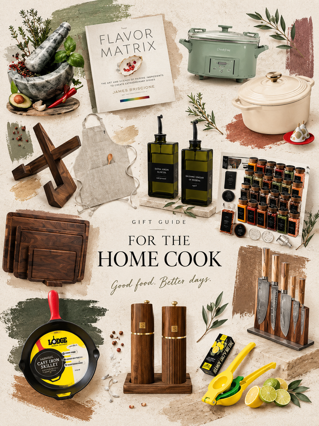 Gift Guide Home Cook Collage Amazon Finds
