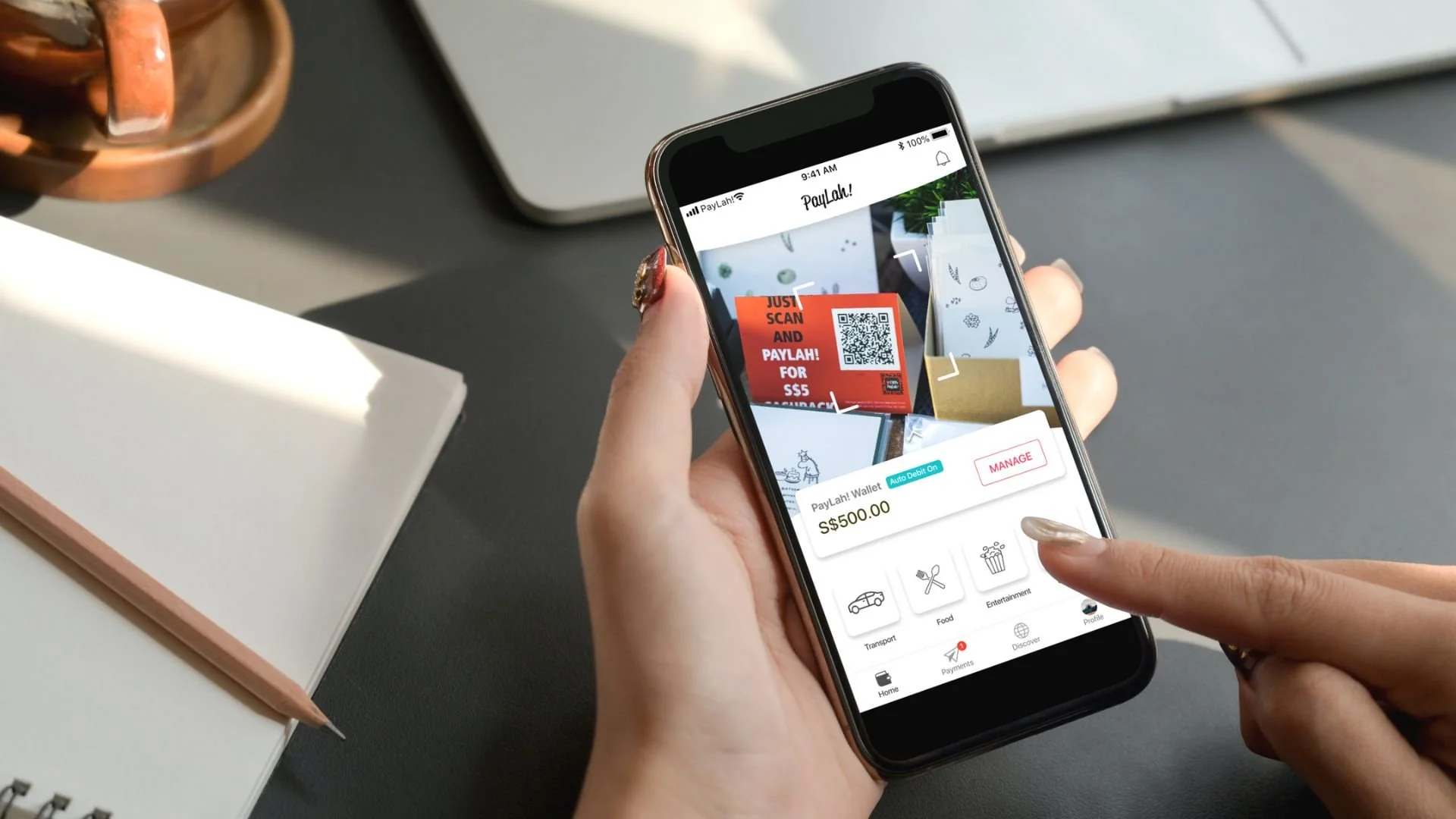DBS PayLah App UI/UX Design