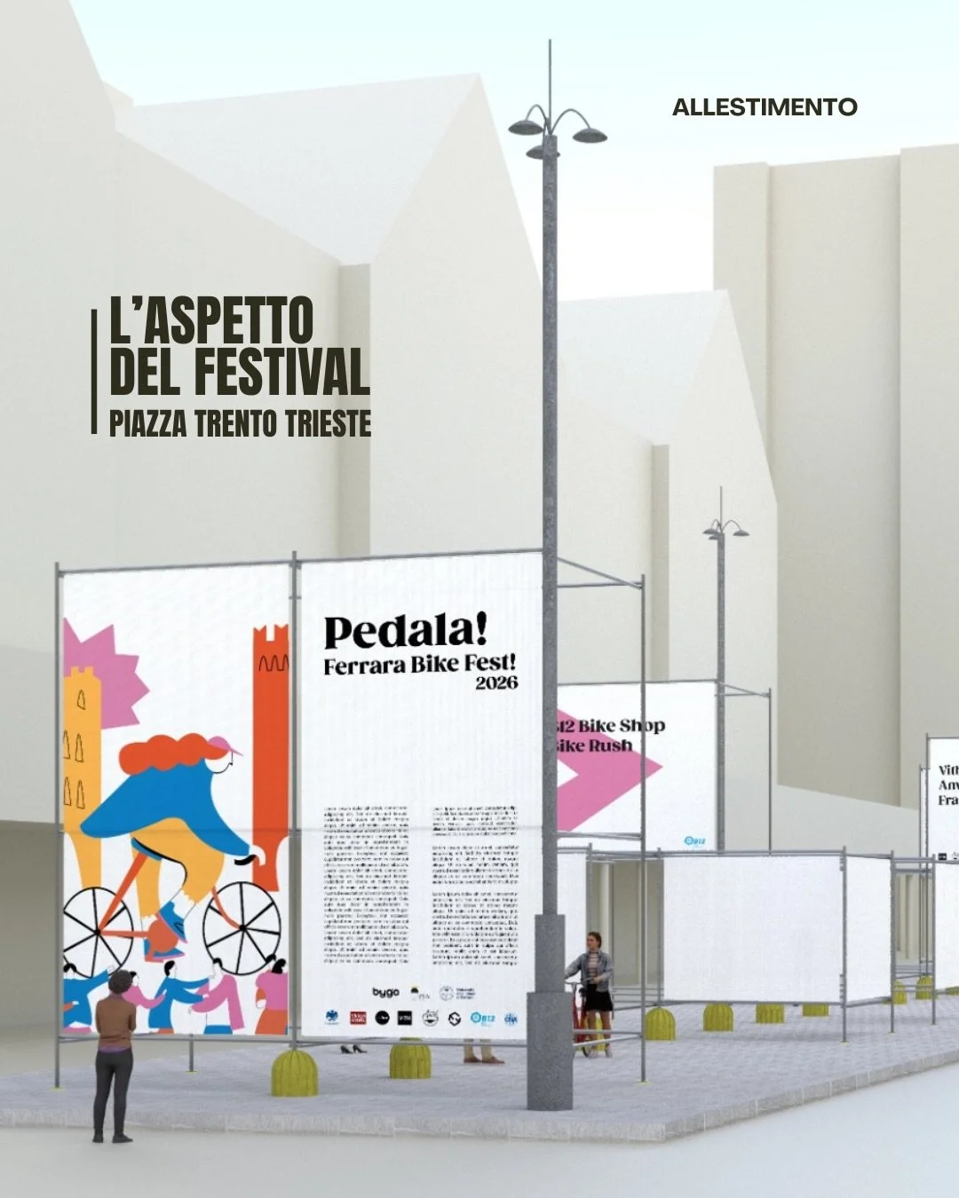 Finalmente svelato: Piazza Trento Trieste a Ferrara come non l&rsquo;avete mai vista. 🛠️🎨

Abbiamo preso materiali industriali e il principio di riutilizzo, e li abbiamo messi al servizio della creativit&agrave;. Grazie alla collaborazione con INOU