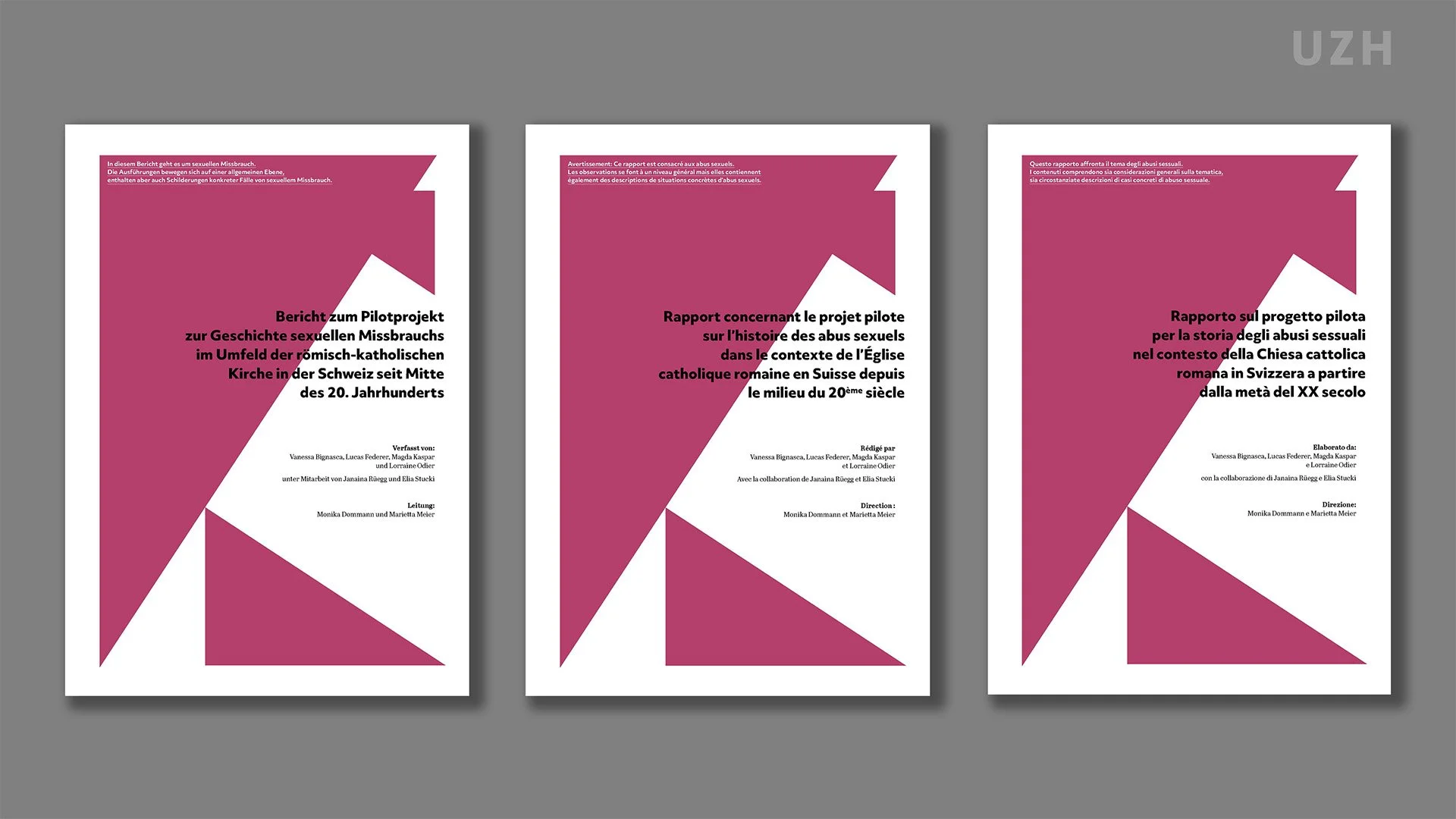 Medienkonferenz «Sexueller Missbrauch im Umfeld der katholischen Kirche der Schweiz»