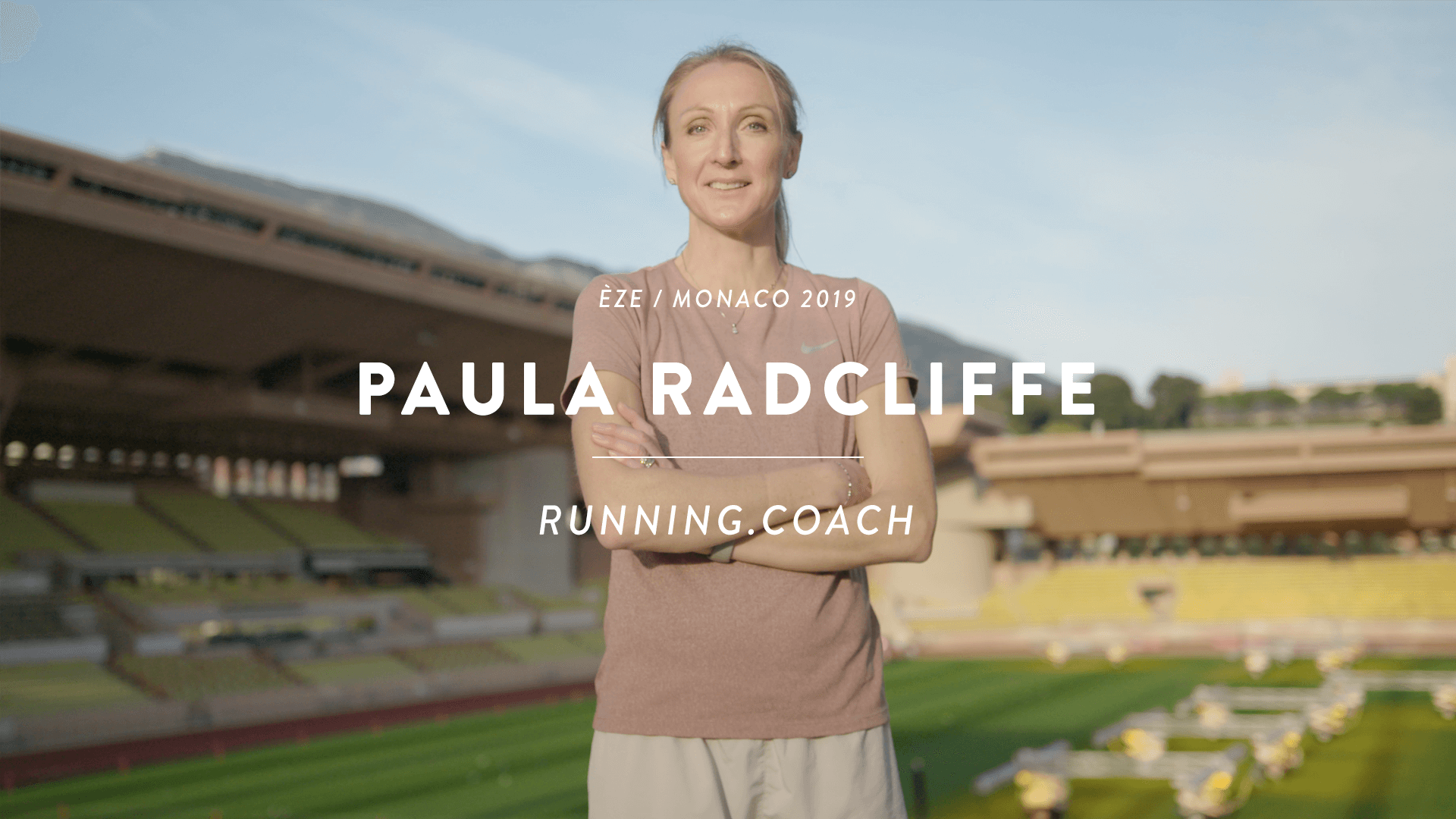 Paula Radcliffe running.COACH