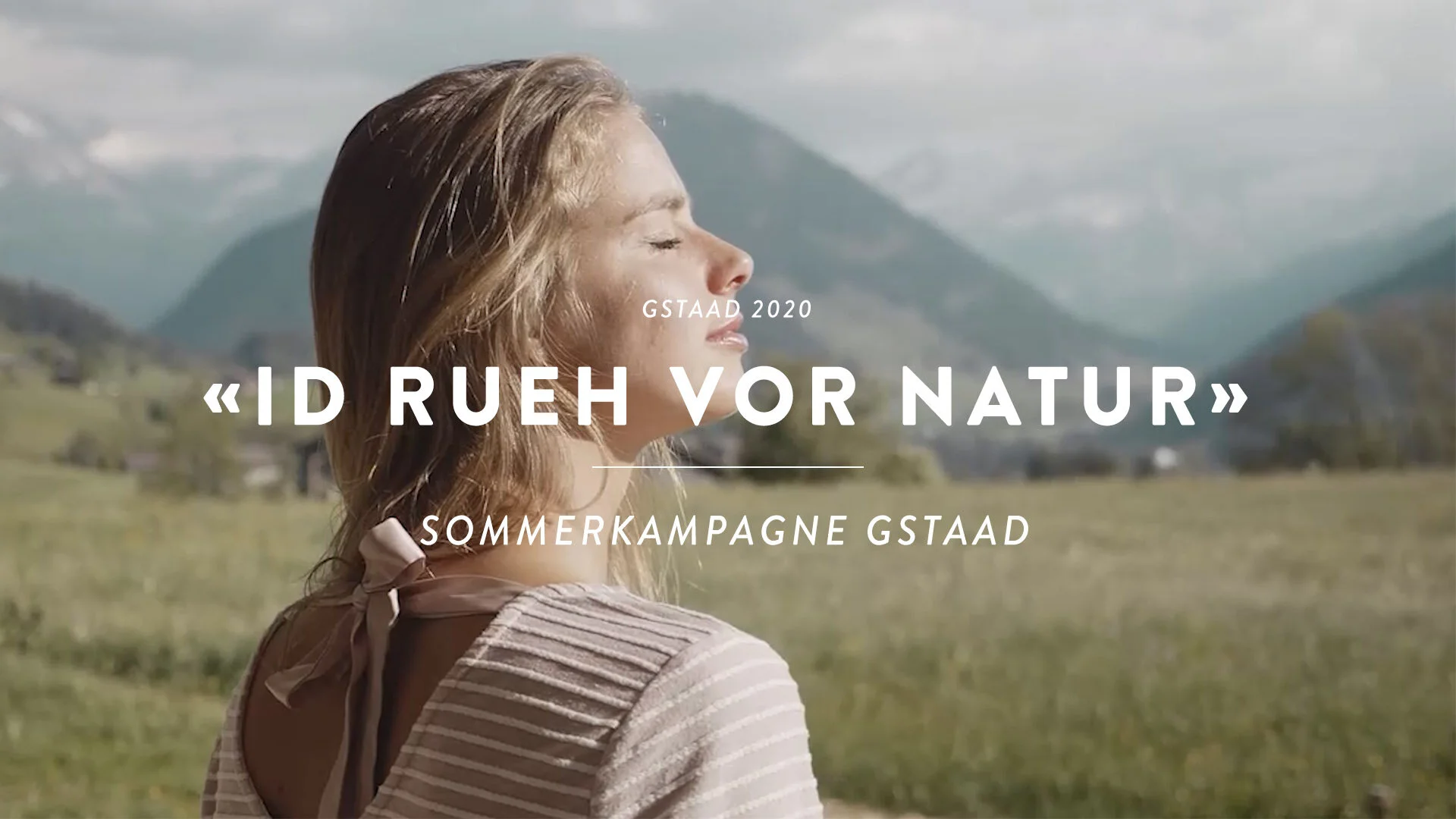 Sommerkampagne Gstaad 2020 / 2021