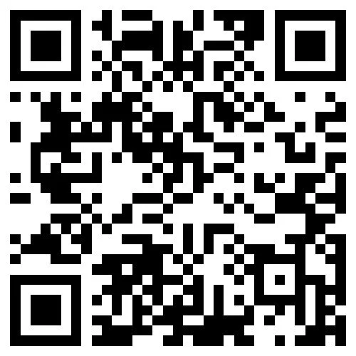 A QR code that can be scanned with a mobile device.