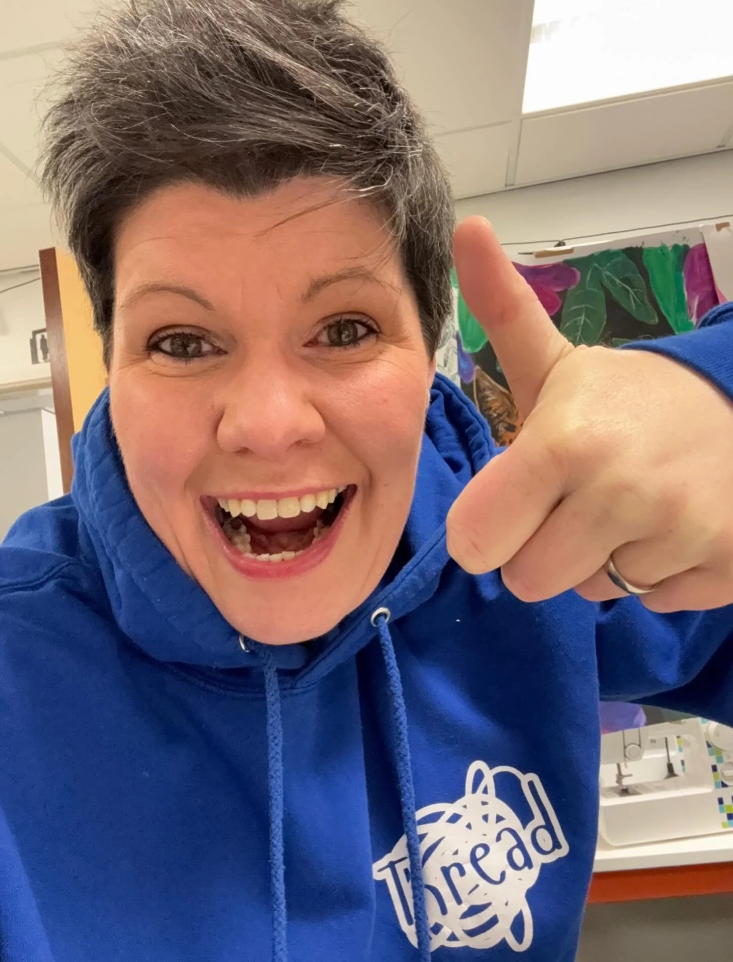 I&rsquo;m Kerry- I&rsquo;ve done a &lsquo;Thing&rsquo; , I have created Thread and it&rsquo;s slowly growing- I&rsquo;m so proud of Thread and what it stands for! 

Some people sit still.

I never did.

I move. I fidget. I think sideways or backto fr