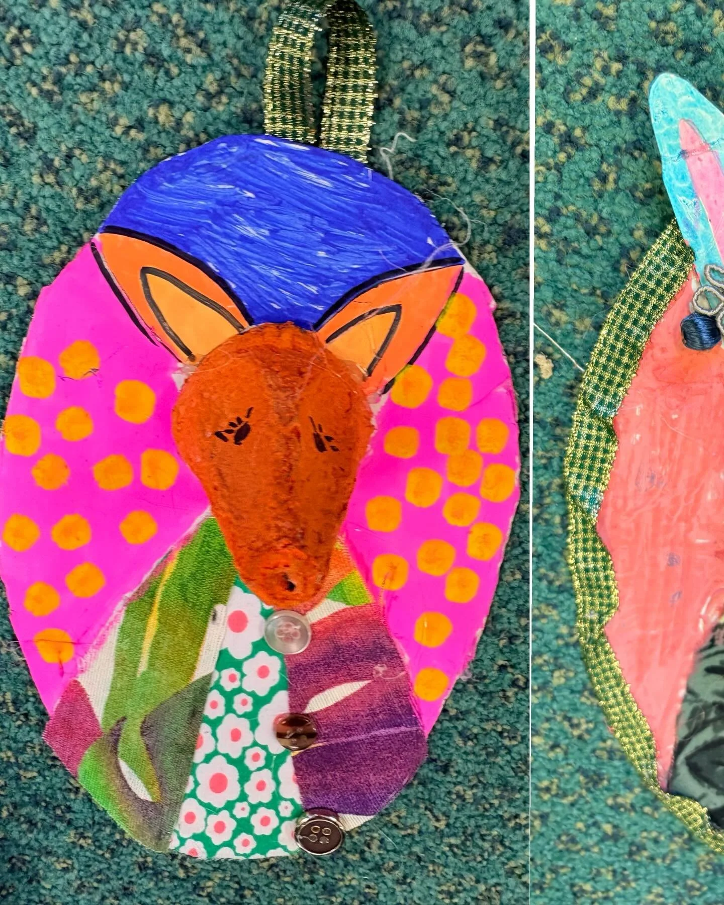 Boxed bunnies and foxes&ndash; take one 🦊 🐰✨

Colour, fabric, full-on exploration&hellip; and those three little words kept popping up: &ldquo;Can I&hellip;?&rdquo;

And the answer? Always YES.

Yes, give your bunny a jacket.
Yes, try pointy ears.
