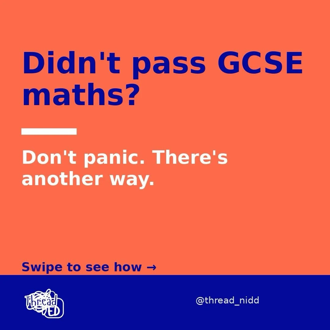 Worry you may not have pass GCSE maths at a 4? 👀

Don&rsquo;t panic &mdash; and don&rsquo;t let your young person believe that&rsquo;s the end of the road. Because it isn&rsquo;t.

Have you heard of Functional Skills Level 2 Maths?

It&rsquo;s a rea