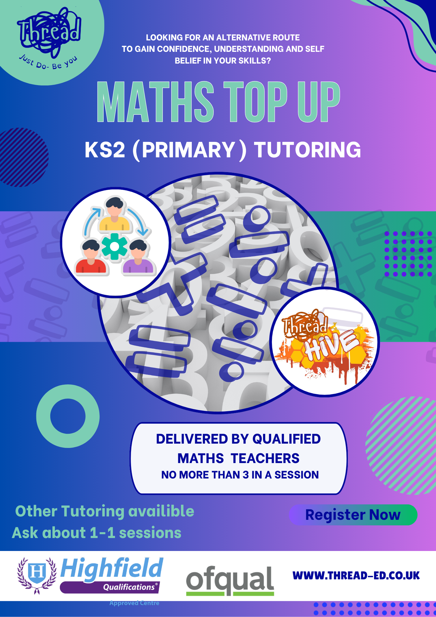 Maths Top Up Tutoring KS2 (Primary)