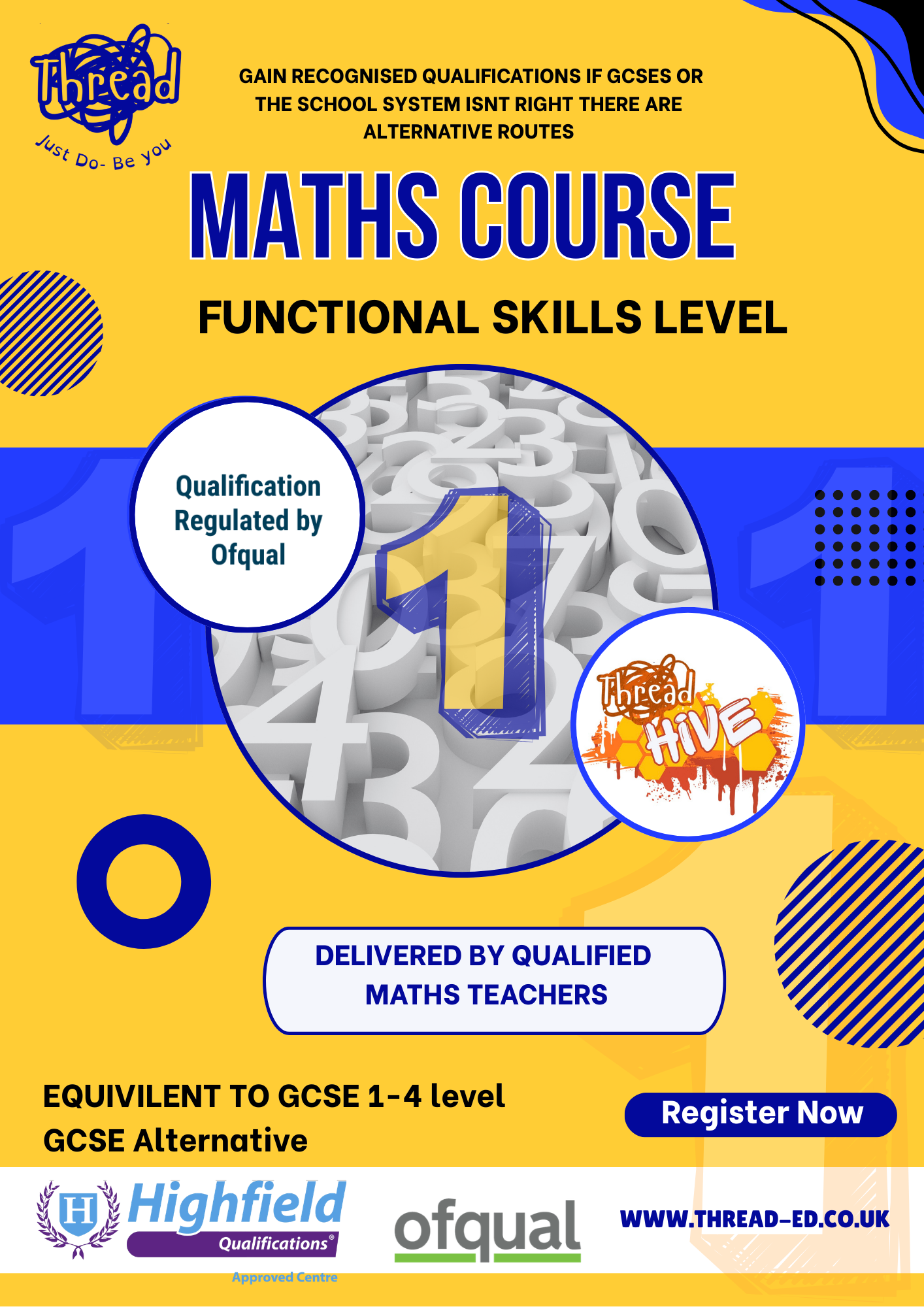 Functional Skills L1 (6 Week Block)