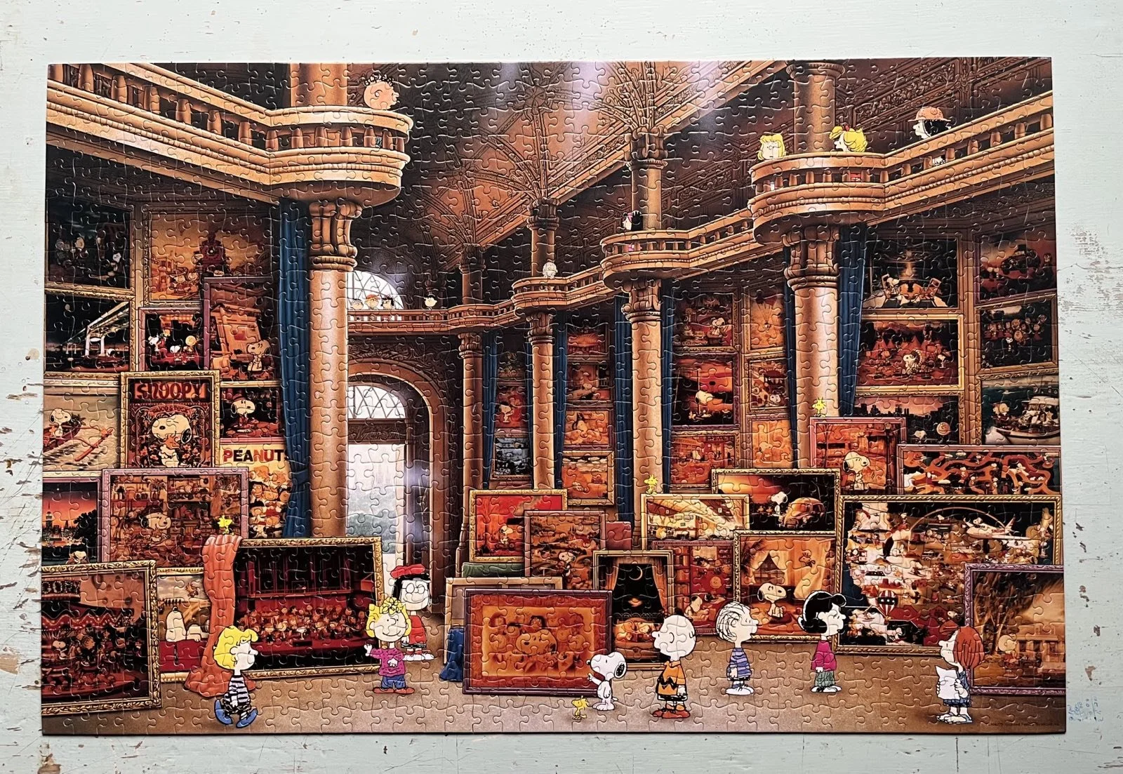 Snoopy Puzzle Peanuts Gallery [imperdibile n.0030]