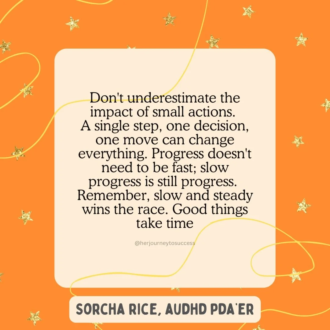 Slow ripples. Real change. 💛

The quiet shifts matter..the conversations, the rethinks, the moments of actually listening. For neurodivergent people (especially PDA&rsquo;ers), this is how change grows: relationally, humanly, slowly&hellip; and stea