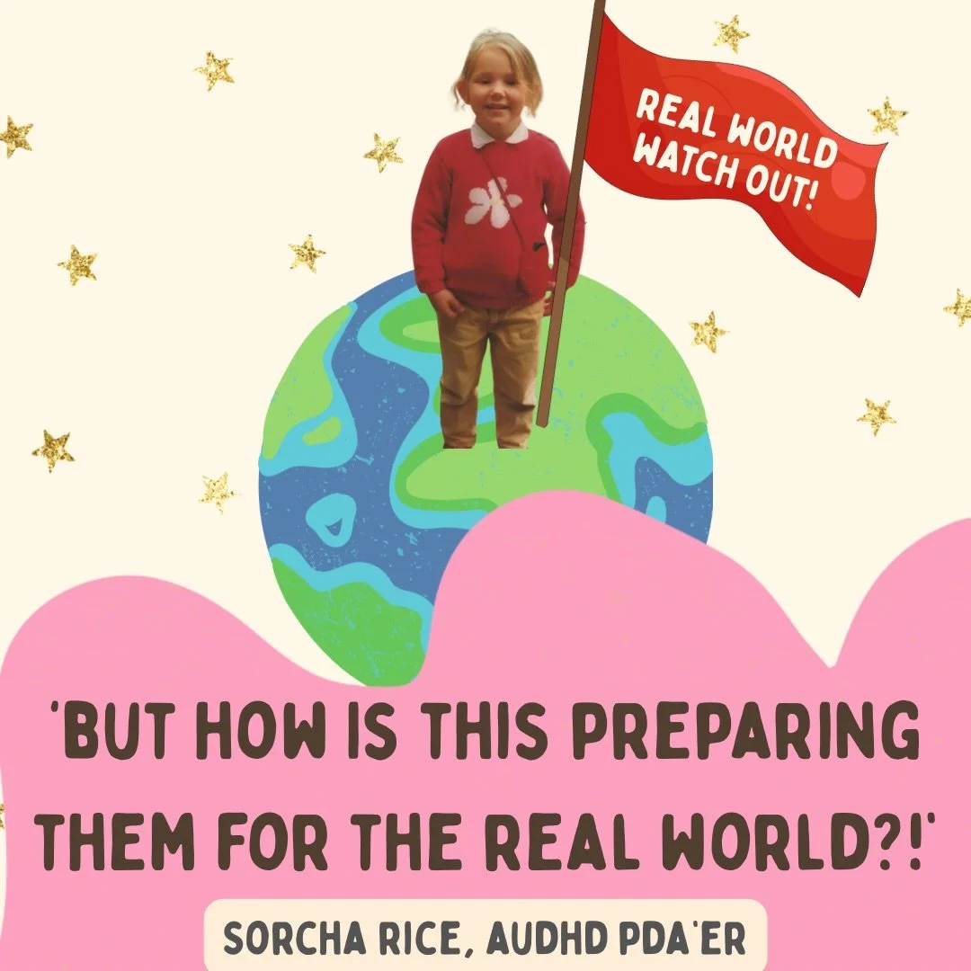 &ldquo;But how is this preparing them for the real world?&rdquo;

To be clear **the person who asked this wasn&rsquo;t cruel or uncaring. I believe they genuinely thought they were advocating for future success. This isn&rsquo;t about one individual.