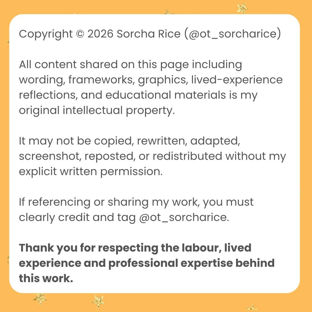 A gentle but important reminder.

My posts are original work grounded in lived experience, clinical training, and years of reflection. If something resonates, please share directly from my page and credit appropriately.

Thank you for respecting the 