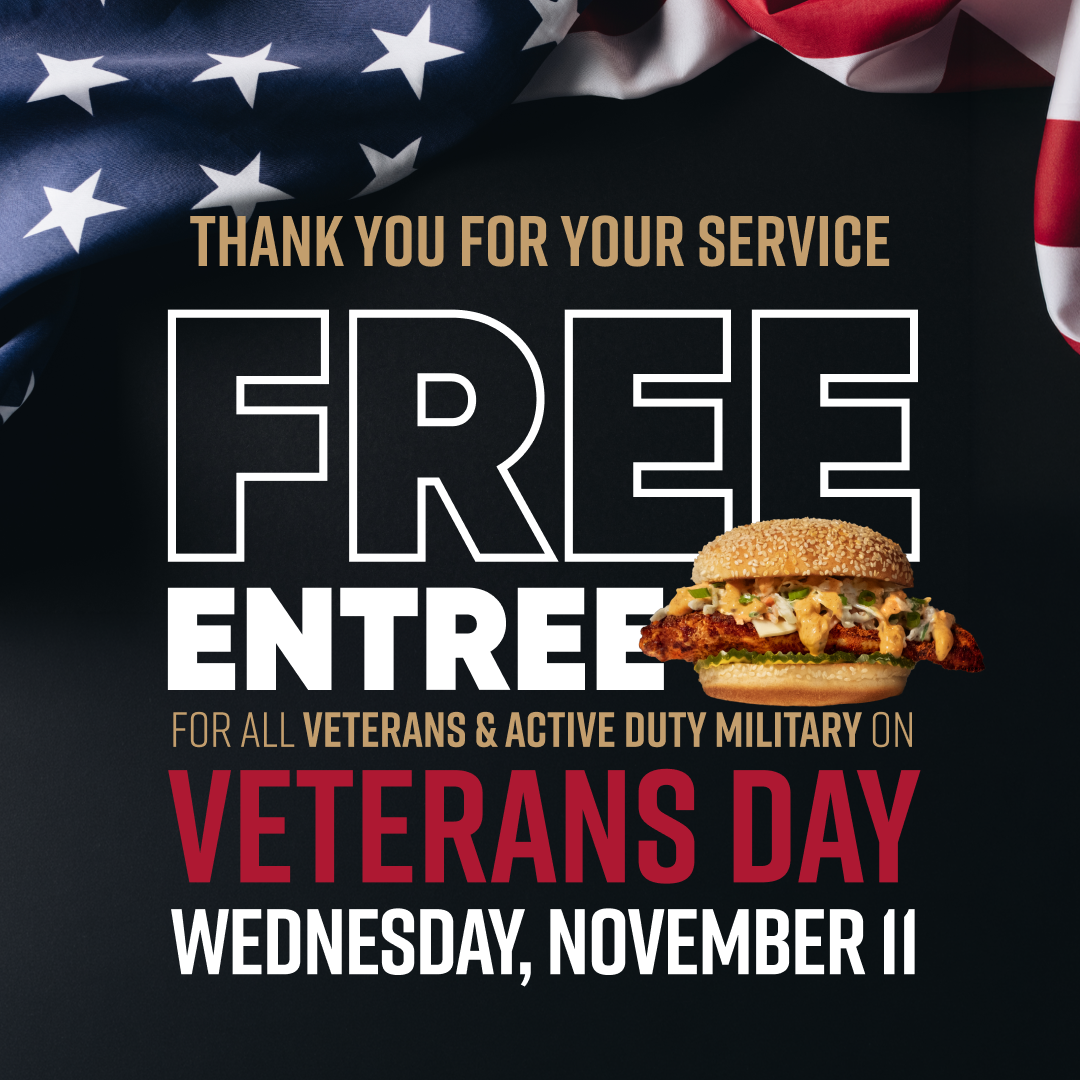Veterans Day Promotion November 11