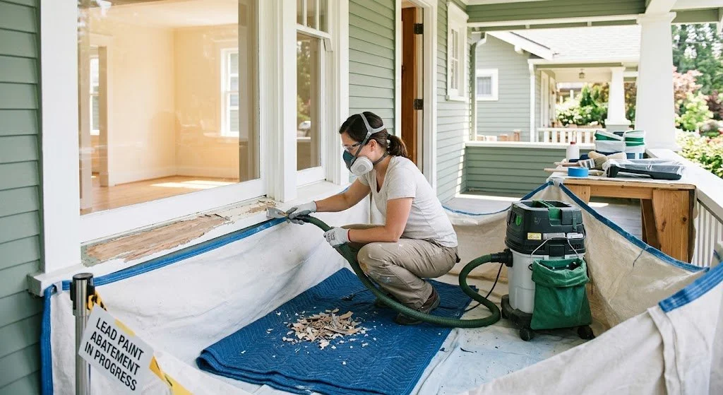 The Hidden Dangers of Trying to Scrape Lead Paint Yourself in Older Homes