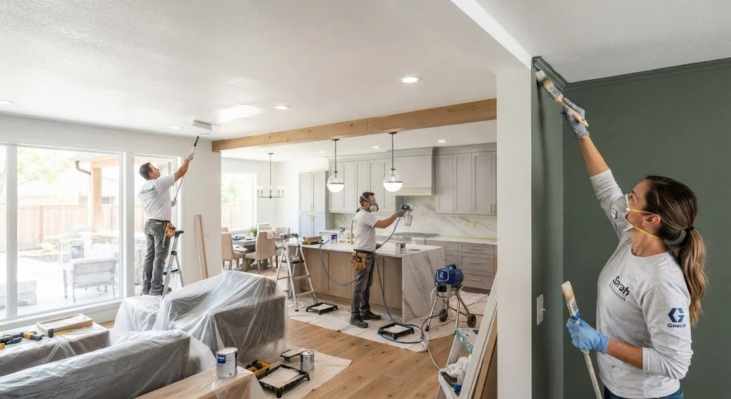 Brush vs Roller vs Spray: When to use each painting method