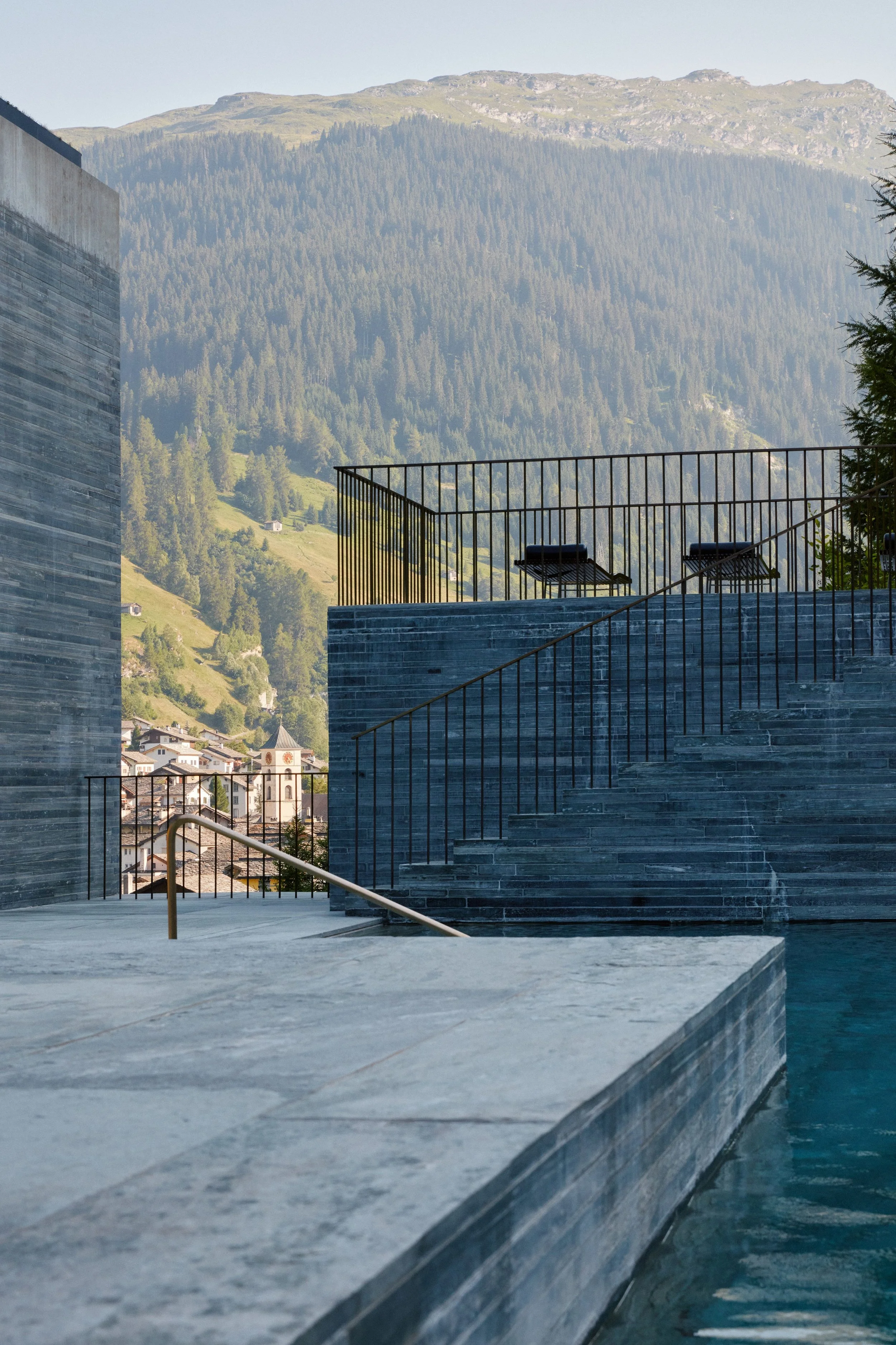7132 Therme Vals, Switzerland. thermal spa architecture